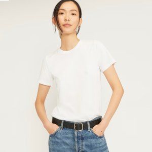 Everlane White The Organic Cotton Crew T Shirt Size Small